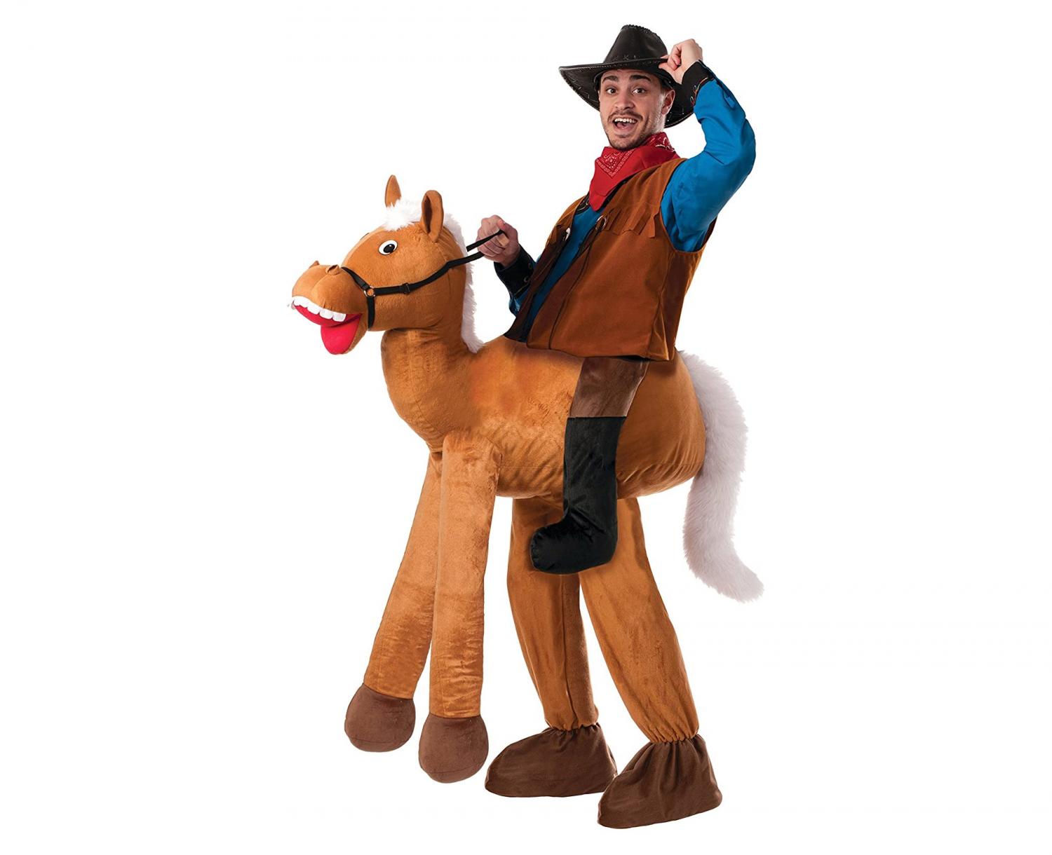 Ride-On Horse and Cowboy Costume