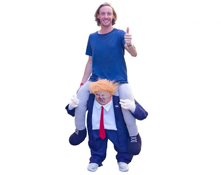 Ride-On Trump Halloween Costume - Trump Costume