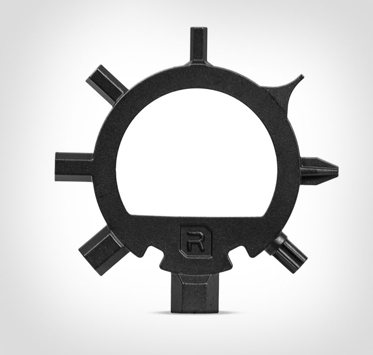RingTool Circular Multi-Tool Keyring