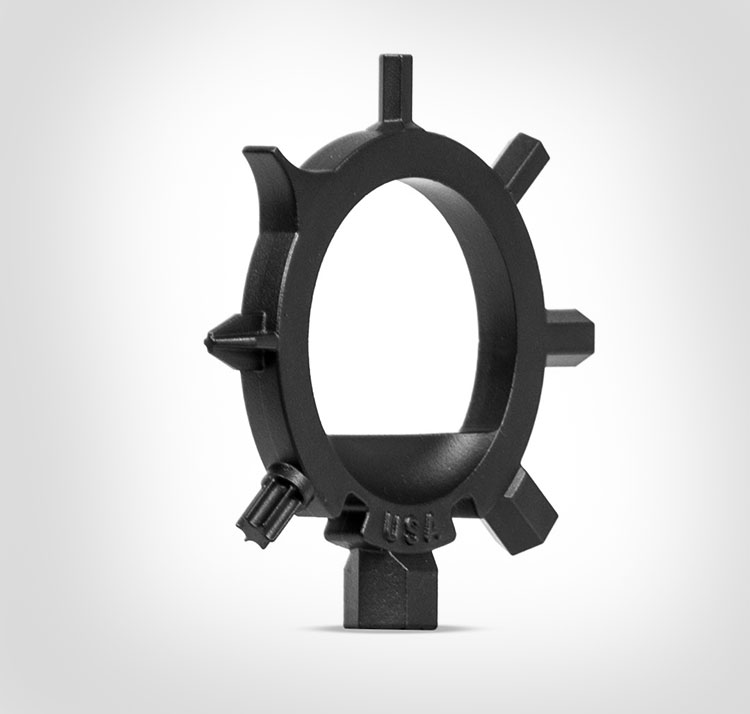 RingTool Circular Multi-Tool Keyring