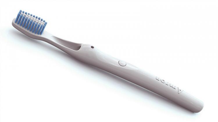 Rinser Toothbrush - Rinsing Fountain toothbrush shoots water up in the air for rinsing your mouth out