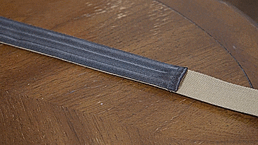 Ripcord Belt - Re-usable Paracord Belt - GIF