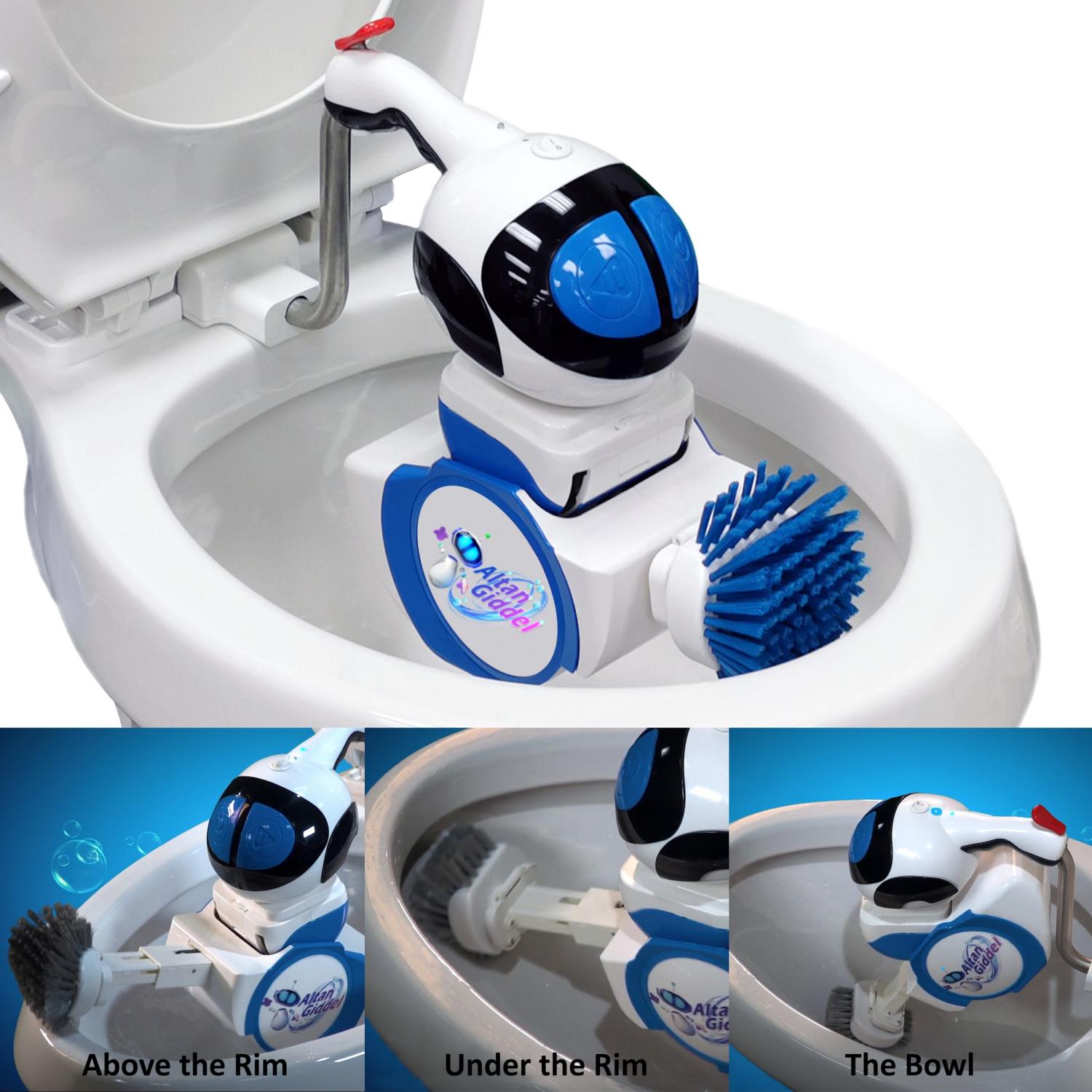 Alton Giddel Toilet Cleaning Robot