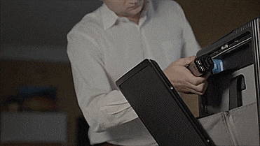 Cowarobot autonomous smart luggage - Robot luggage that follows you around