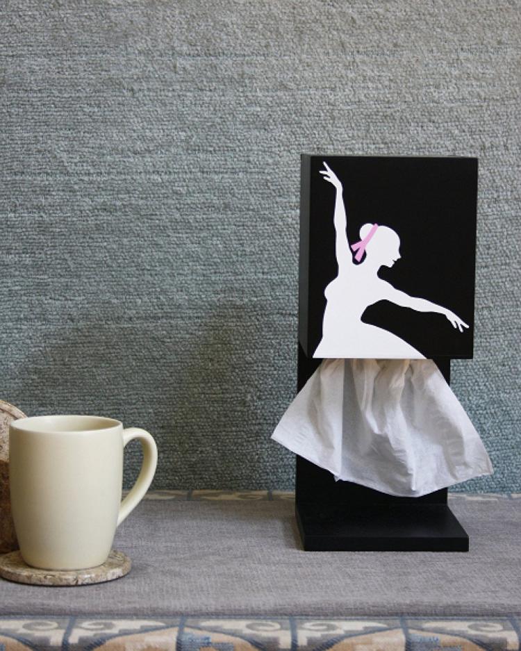 Ballerina Dancer Tissue Dispenser