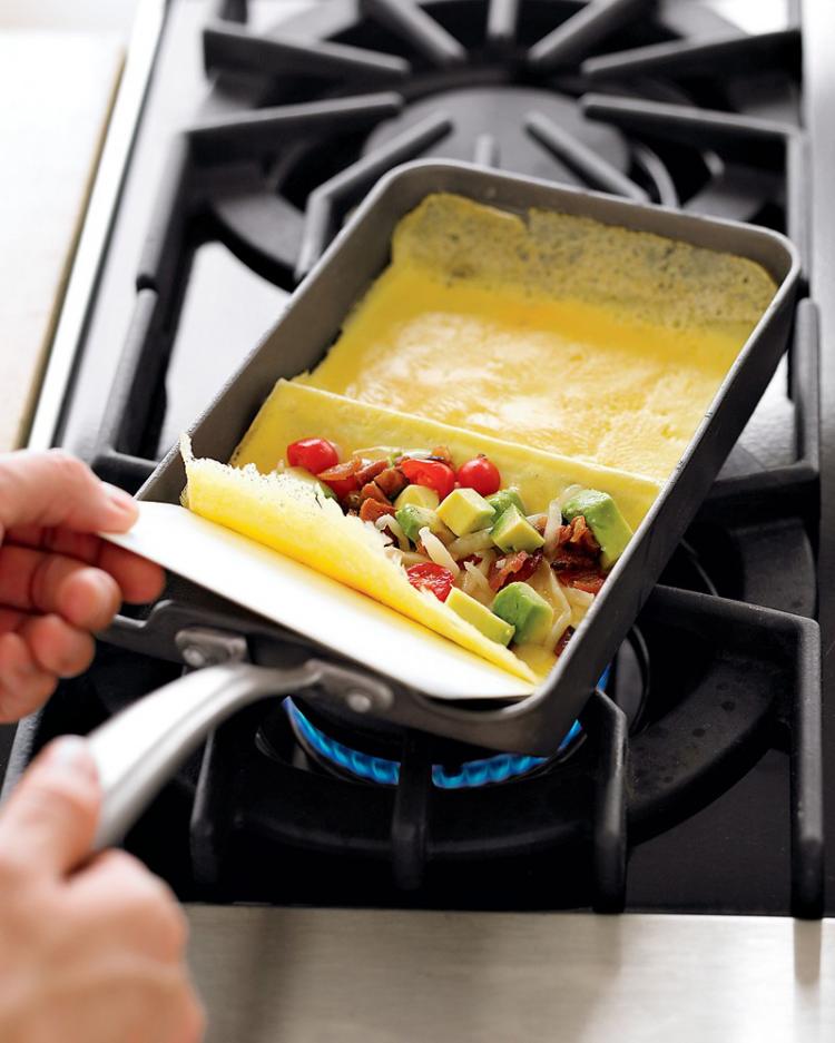 Rolled Omelette Making Pan