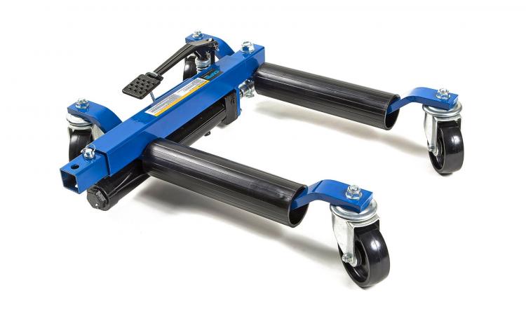Hydraulic Car Dolly Lets You Move Your Car Around When Jacked Up - Rolling Car Jack