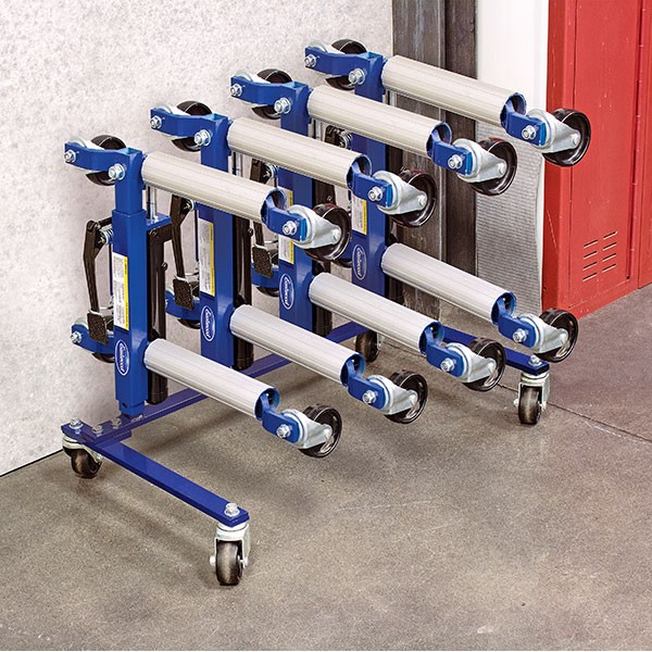 Hydraulic Car Dolly Lets You Move Your Car Around When Jacked Up - Rolling Car Jack