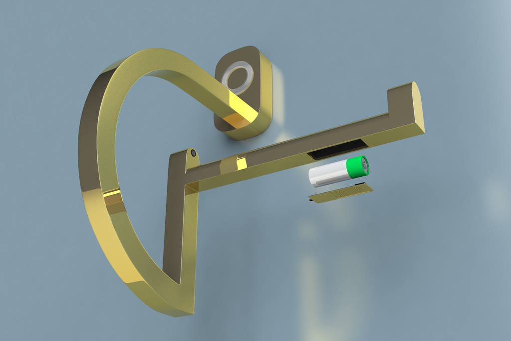 RollScout Toilet Paper Monitor - Smart toilet paper holder notifies you when running low
