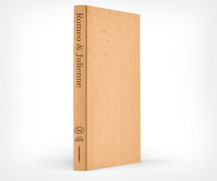Romeo & Julienne Book Shaped Cutting Board