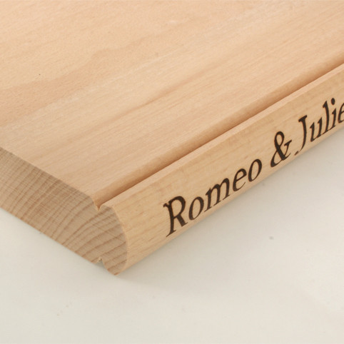 Romeo & Julienne Book Shaped Cutting Board