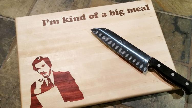 Anchorman - I'm Kind of a Big Meal Cutting Board