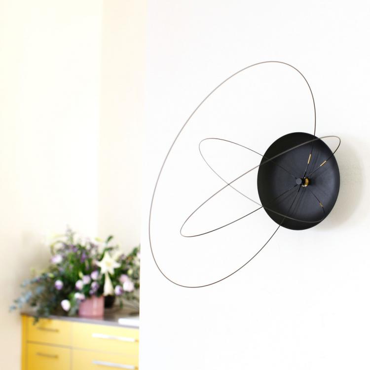 Rotating Orbits Clock