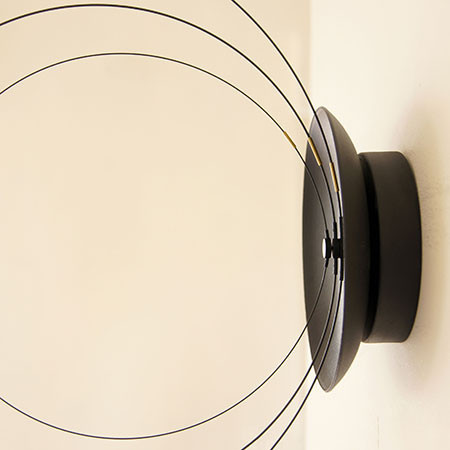 Rotating Orbits Clock