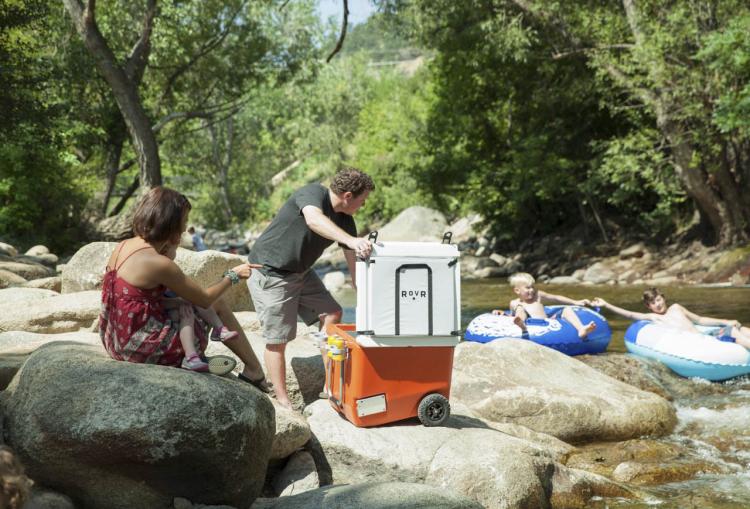 Rovr Roller Cooler - Bicycle Towable Cooler - Towable Bike Cooler