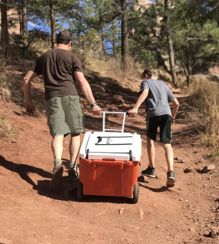 Rovr Roller Cooler - Bicycle Towable Cooler - Towable Bike Cooler