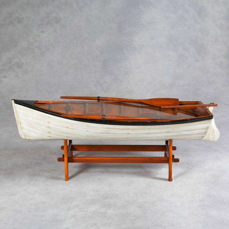 Vintage Row Boat Coffee Table