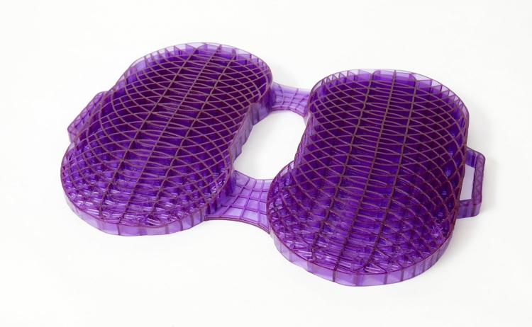 Royal Purple Seat Cusion - Distributes Weight - Sit on an egg without it breaking
