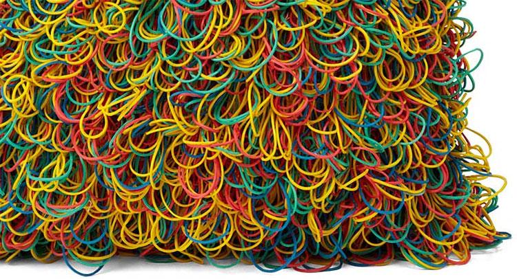 Rubber Band Pillow