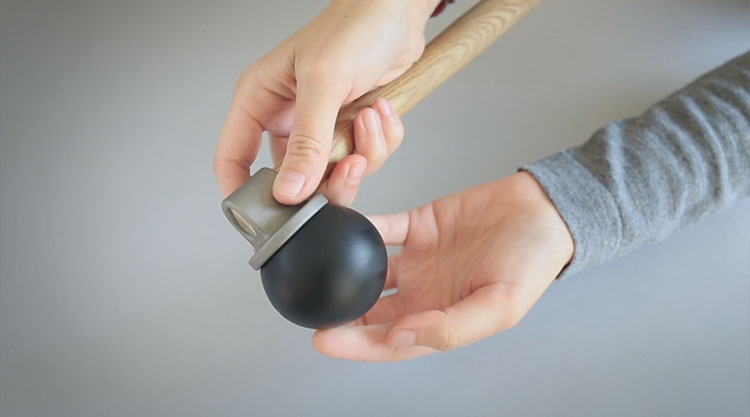 Rubber Hammer Nutcracker