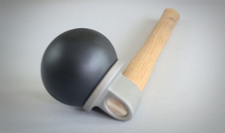 Rubber Hammer Nutcracker