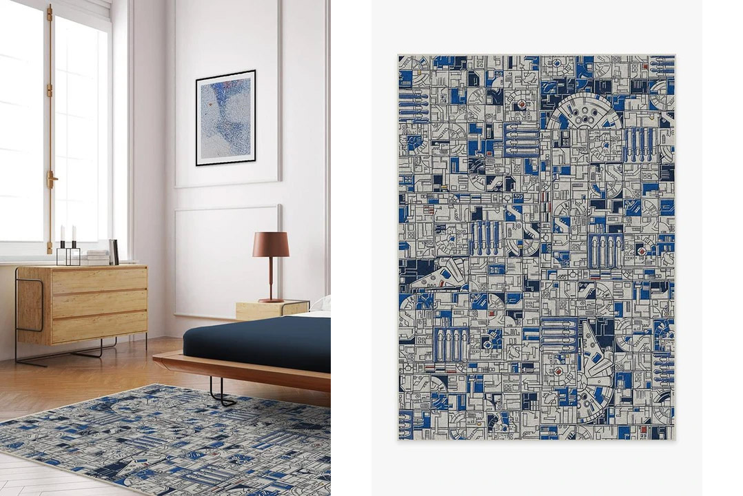 Subtle Star Wars Themed Rugs - Ruggable Star Wars Rugs