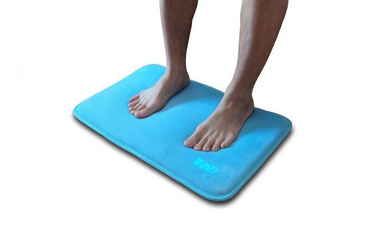 Ruggie Floor Mat Alarm Clock - Rug alarm clock - Must step on it for 3 seconds to turn off alarm