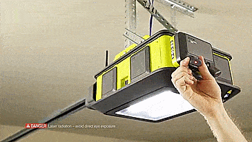 Ryobi Ultra-Quiet Garage Door Opener With Smart Phone Capabilities - Smart Ultimate Garage Door Opener