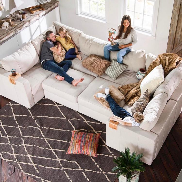 Lovesac Sactional: Modular Sectional Couch Lets You Create Any Seating Arrangement