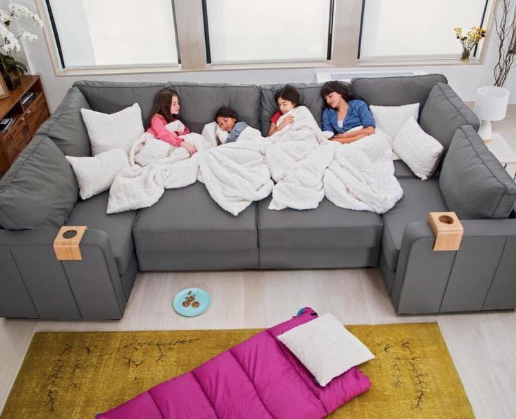 Lovesac Sactional: Modular Sectional Couch Lets You Create Any Seating Arrangement