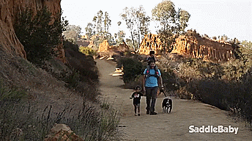 Saddle Baby - Hand Free Child Shoulder Carrier - Hands free shoulder rider