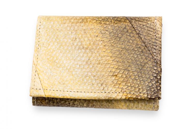 Salmon Wallets - Wallets Made From Real Alaskan Salmon Leather - Fish Scale Wallets