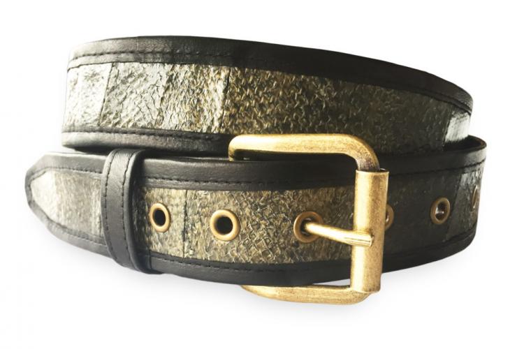 Salmon Belt- Belts Made From Real Alaskan Salmon Leather - Fish Scale Belts