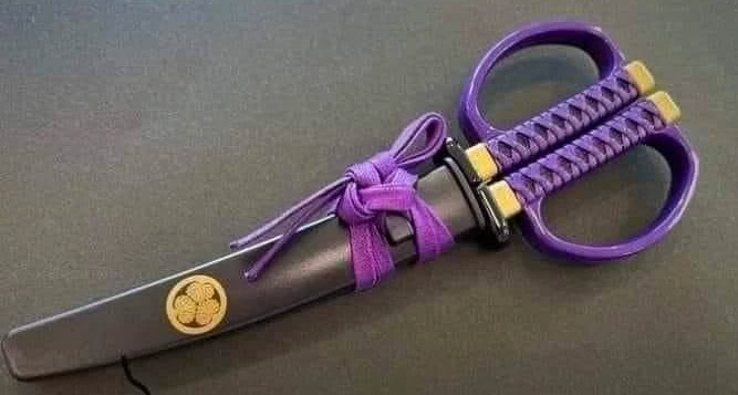 Novelty Katana Samurai Sword Scissors
