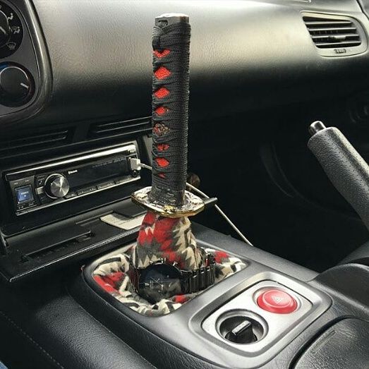 Samurai Sword Gear Stick Shifter - Katana handle transmission shift knob