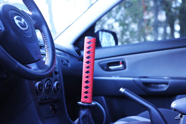 Samurai Sword Gear Stick Shifter - Katana handle transmission shift knob