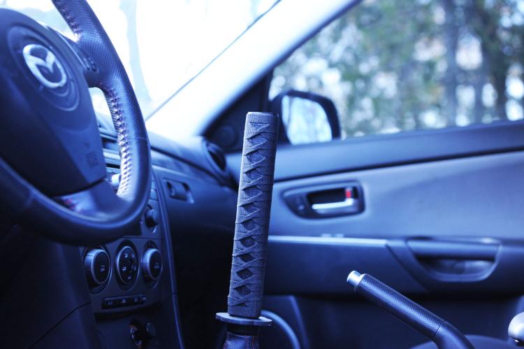 Samurai Sword Gear Stick Shifter - Katana handle transmission shift knob