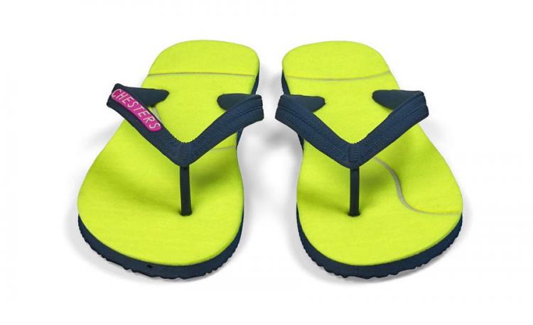 Sandals Made From Tennis Ball Felt