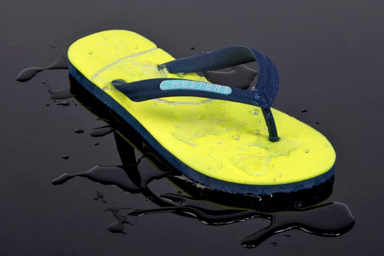 Sandals Made From Tennis Ball Felt