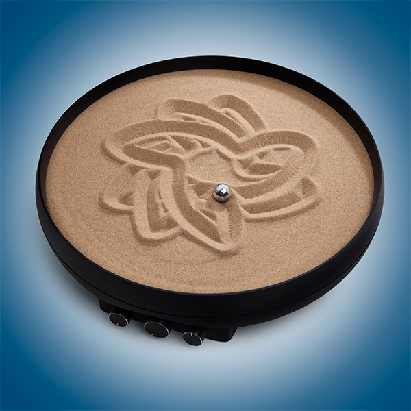 Sandscript - Magnetic Ball Sand Drawing Machine - Draw random designs in sand using magnetic ball