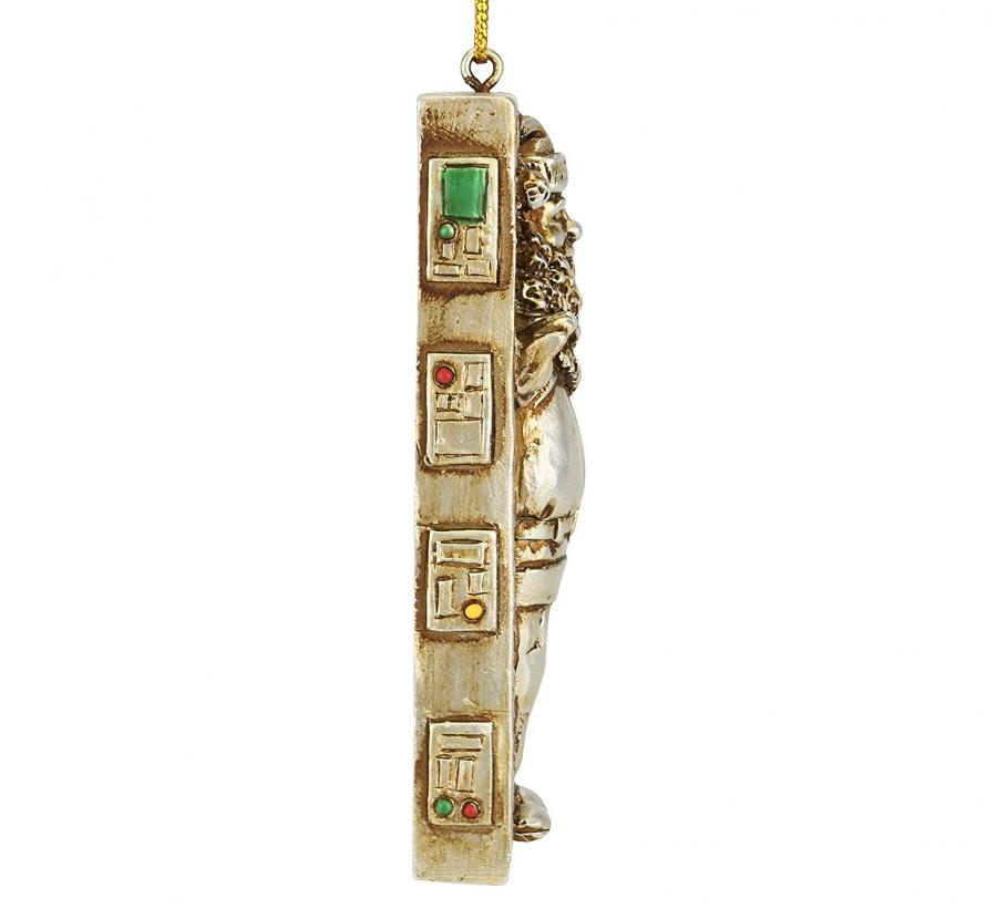 Santa Stuck In Carbonite Christmas Ornament