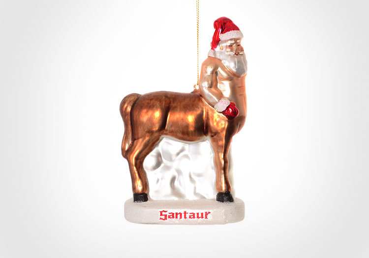 Santaur Christmas Tree Ornament