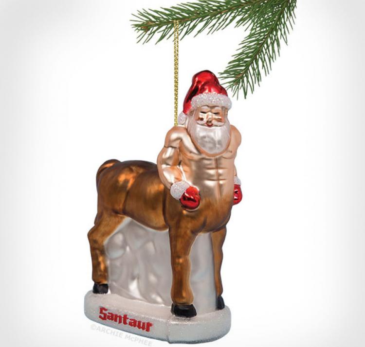 Santaur Christmas Tree Ornament
