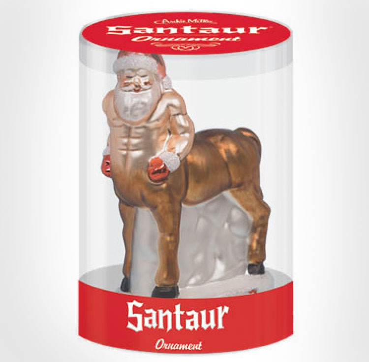 Santaur Christmas Tree Ornament