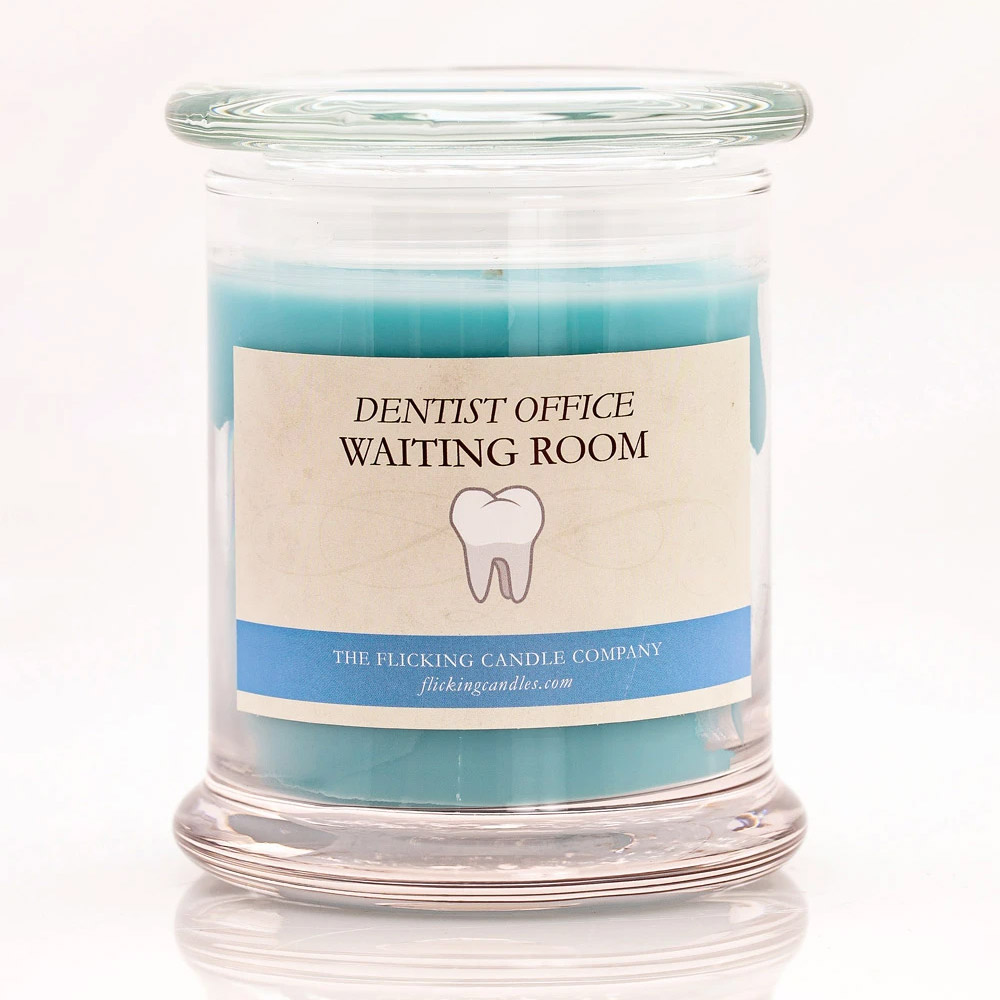 Dentist Waiting Room Funny Scented Candle
