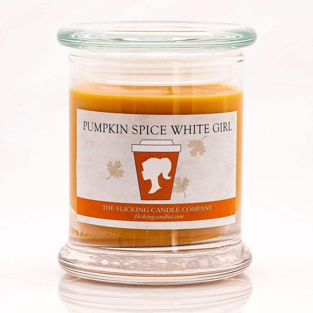 Pumpkin Spice White Girl Funny Scented Candle
