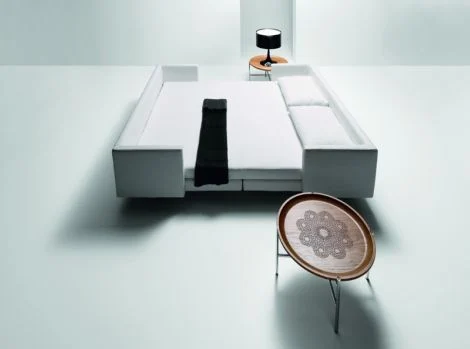 Scoop Bed Square Bed Transforms Into Two Sofas