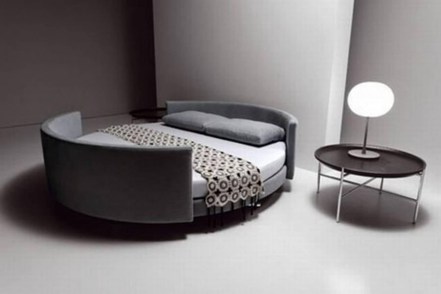 Scoop Bed Circular Bed Transforms Into Two Sofas