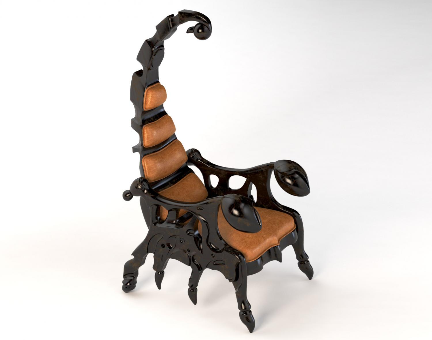 Scorpion Chair - Giant evil villain chair