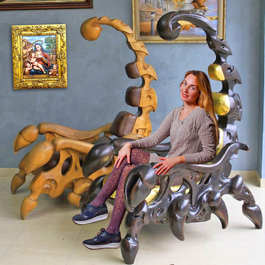 Scorpion Chair - Giant evil villain chair